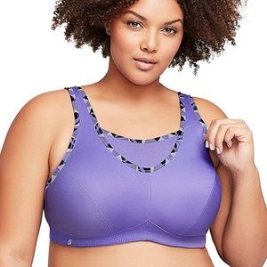 Glamorise Plus Size Camisole Wireless Sports Bra 38DDD or 38F